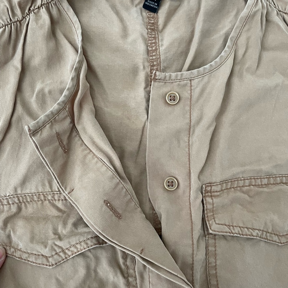 Banana Republic Tan Romper - Picture 3 of 6